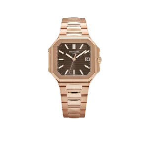 Patek Philippe Cubitus 40mm 7128/1R-001 Rose Gold Brown Dial