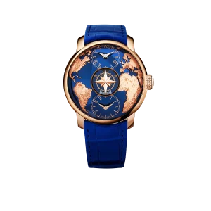 Jacob & Co The World Is Yours Dual Time Zone Tourbillon 38.6mm Rose Gold Automatic Winding DT200.40.AA.AA.A